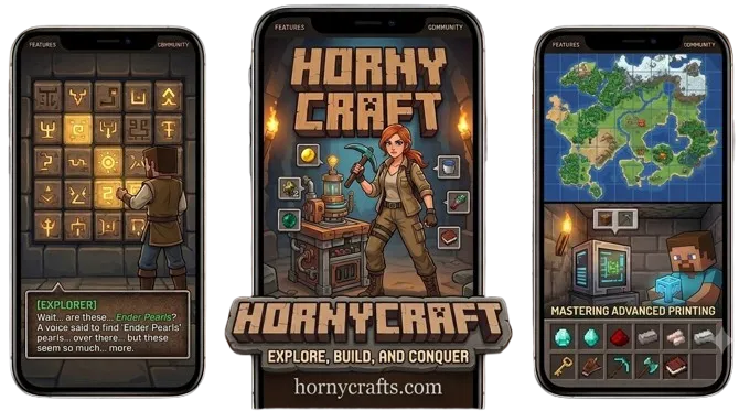 play hornycraft